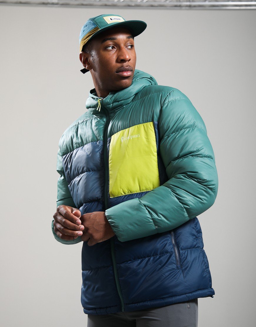 Cotopaxi Fuego Max Down Hooded Jacket Juniper Ocean/Indigo
