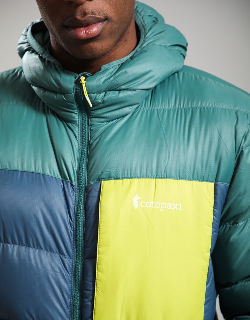 Cotopaxi Fuego Max Down Hooded Jacket Juniper Ocean/Indigo