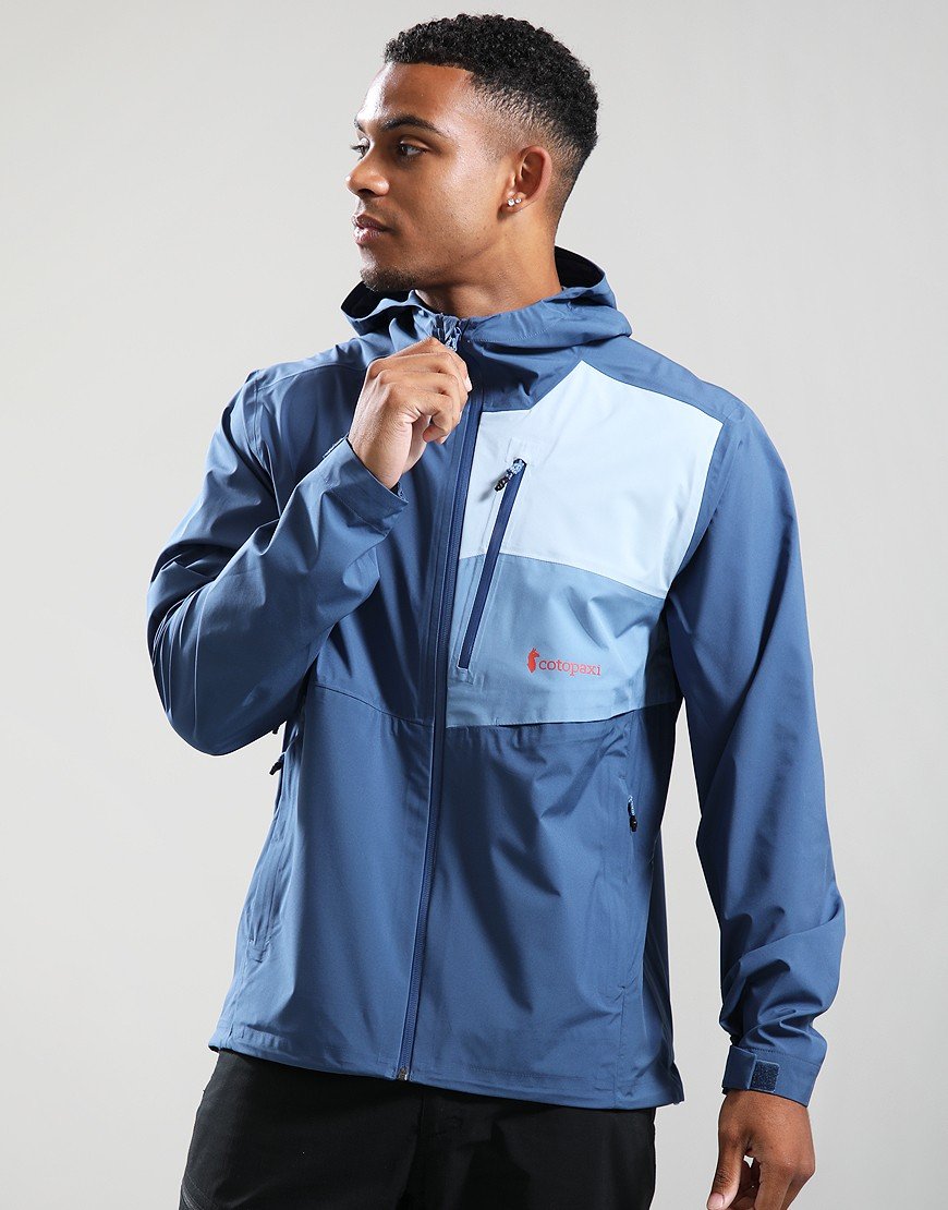 Cotopaxi Impermeo 3L Hooded Shell Jacket Deep Sea