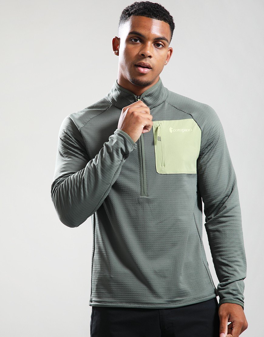Cotopaxi Otero Fleece Half Zip Pullover Fatigue