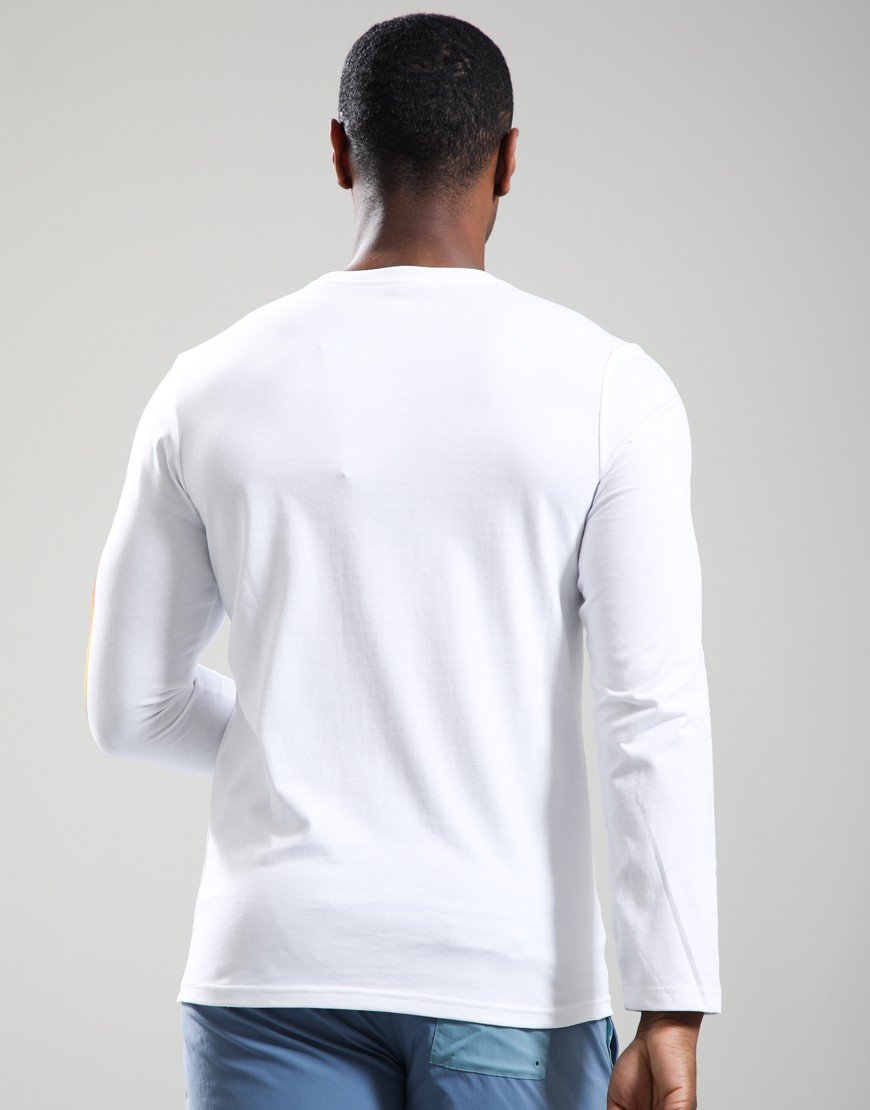Cotopaxi Radiant Llama Long-Sleeve T-Shirt White