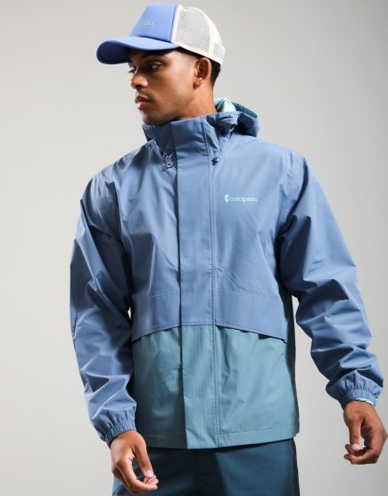 Cotopaxi Rayu Rain Jacket Steel Blue/Everglade