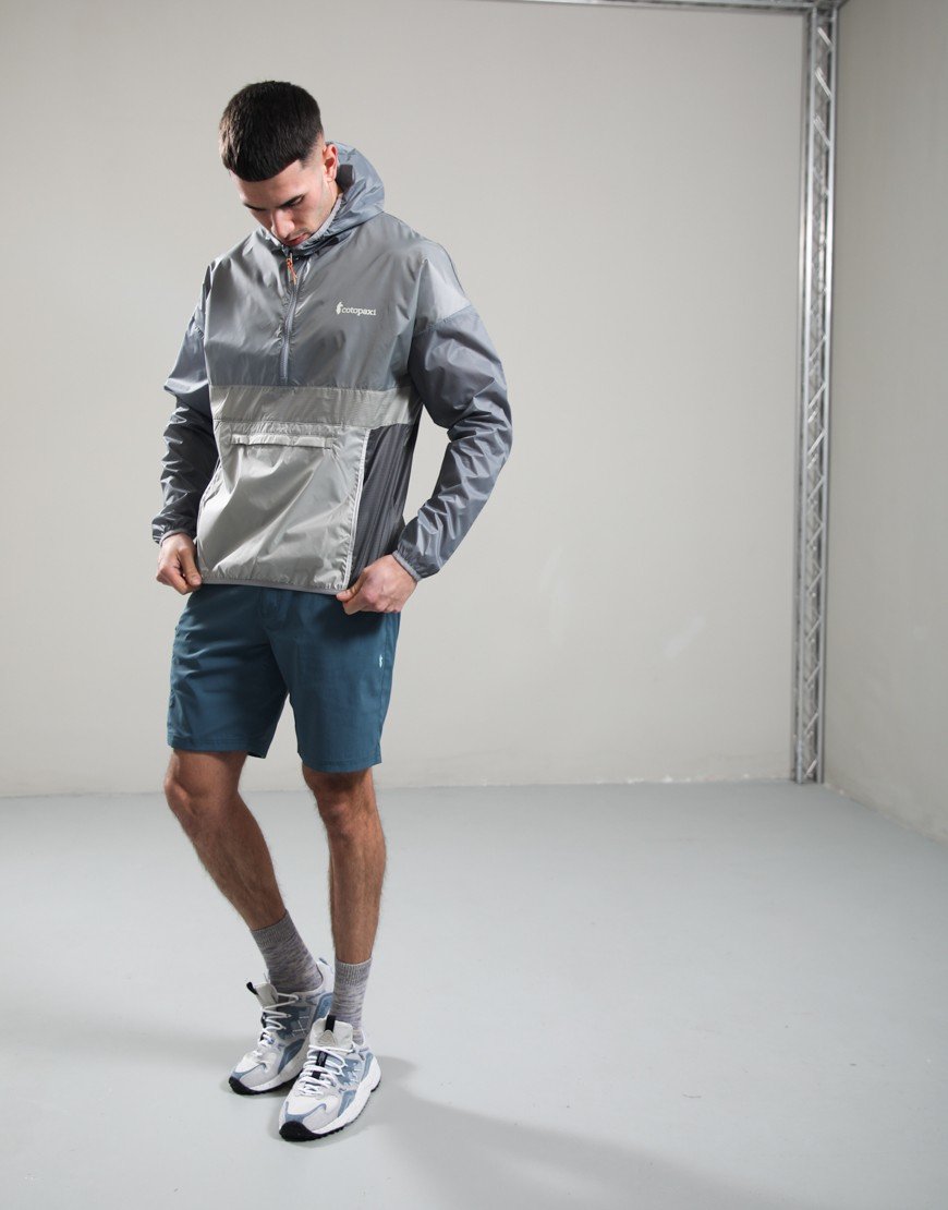 Cotopaxi Teca Half Zip Windbreaker Storm Clouds