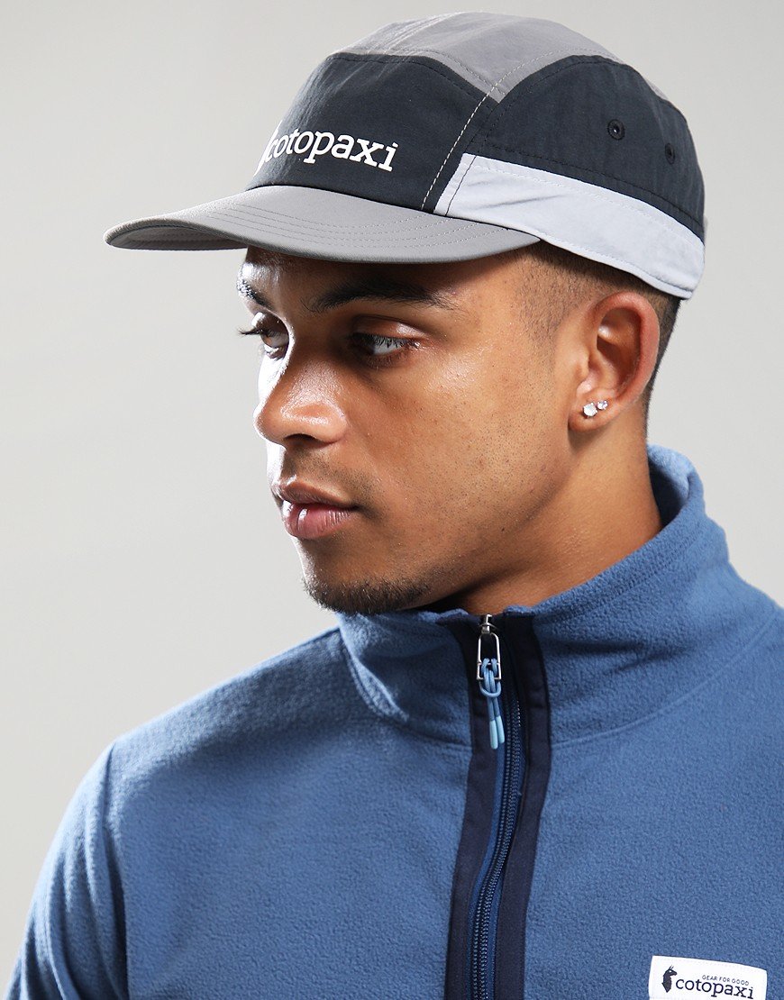 Cotopaxi Tech 5-Panel Hat Black/Cinder