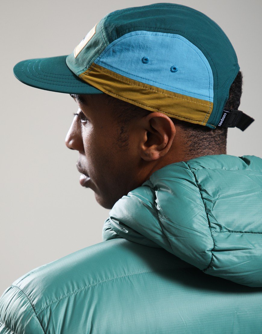 Cotopaxi Zen Garden Tech 5-Panel Hat Juniper/Deep Ocean