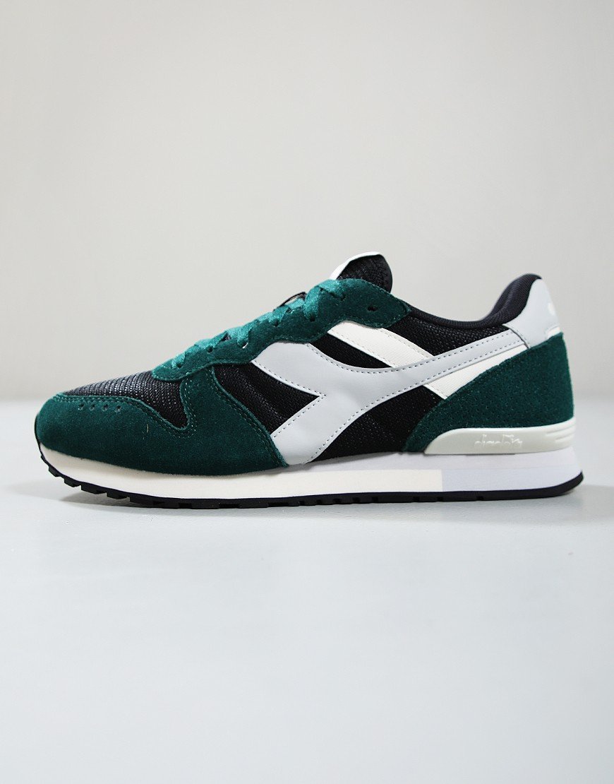 Diadora Camaro M2 Trainers Black/Rain forest
