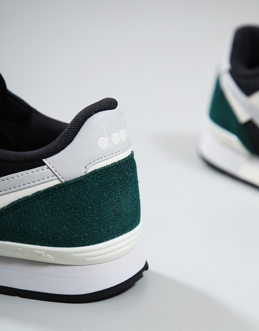 Diadora Camaro M2 Trainers Black/Rain forest