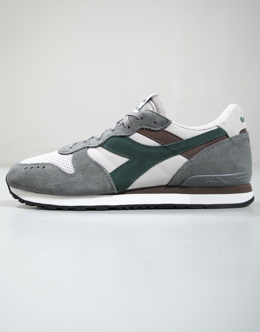 Diadora Camaro Triple M2 Trainers Charcoal Gray/Pine Needle