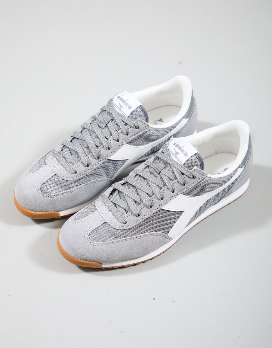 Diadora Cross Trainers  Gray Limestone