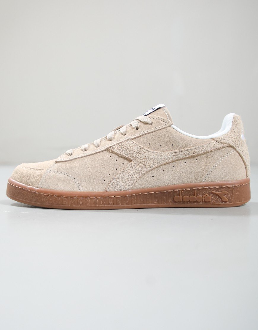 Diadora Game Low Suede Trainers Beige Dollar