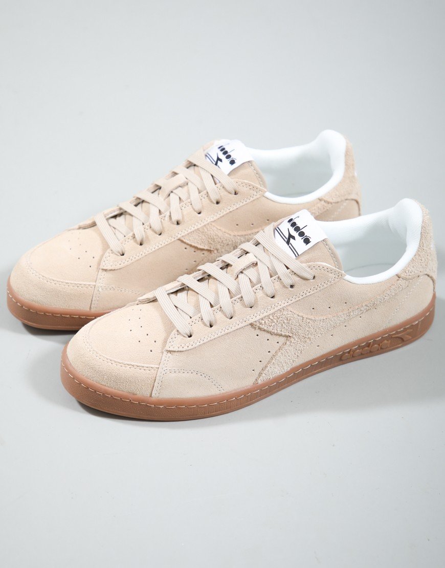 Diadora Game Low Suede Trainers Beige Dollar