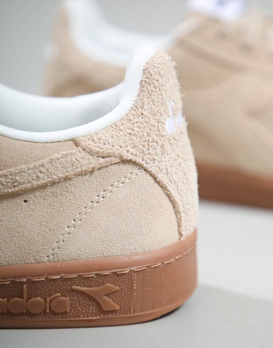 Diadora Game Low Suede Trainers Beige Dollar