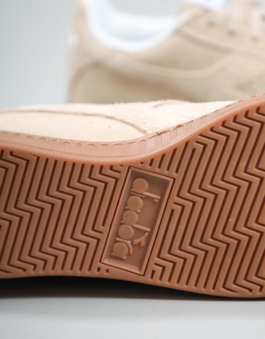 Diadora Game Low Suede Trainers Beige Dollar