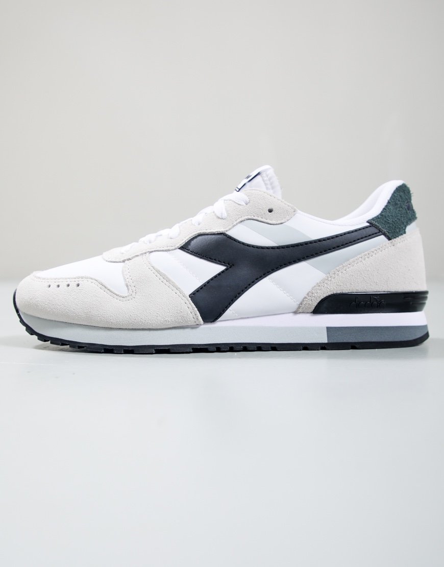 Diadora Camaro M2 Smooth Trainers White/Black/Poppy Seed