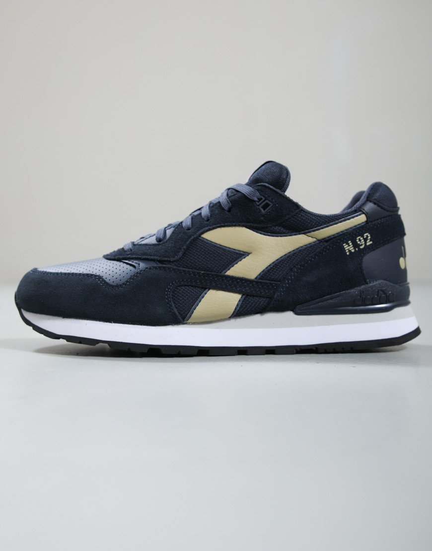 Diadora N.92 Advance Trainers Dark Navy/Dune Green