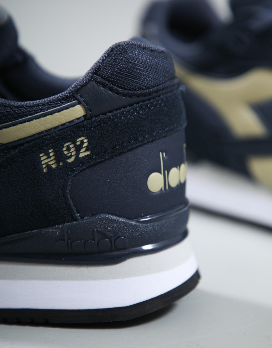Diadora N.92 Advance Trainers Dark Navy/Dune Green