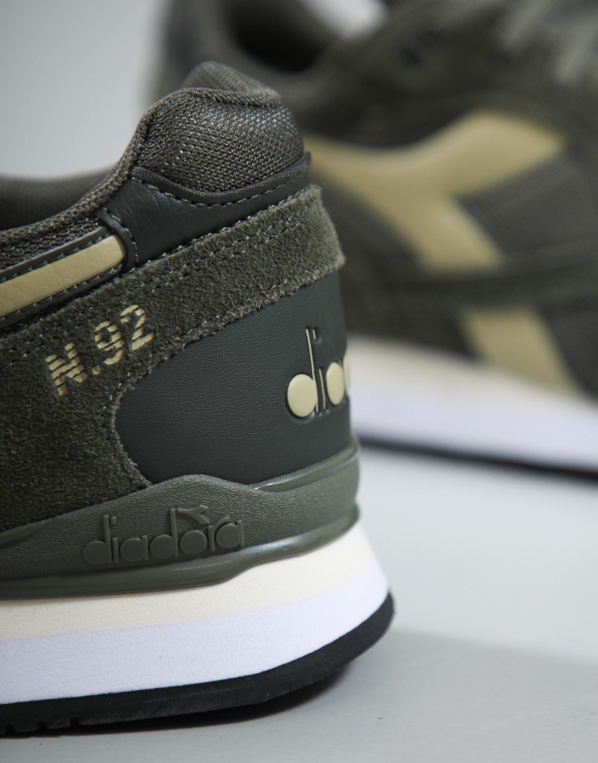 Diadora N.92 Advance Trainers Green Toad