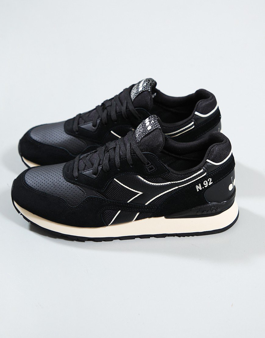 Diadora N.92 Advance Trainers Black/Black/Black
