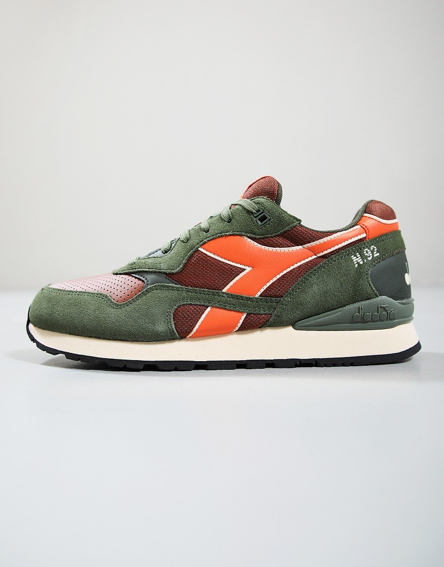 Diadora N.92 Advance Trainers Brown Oats