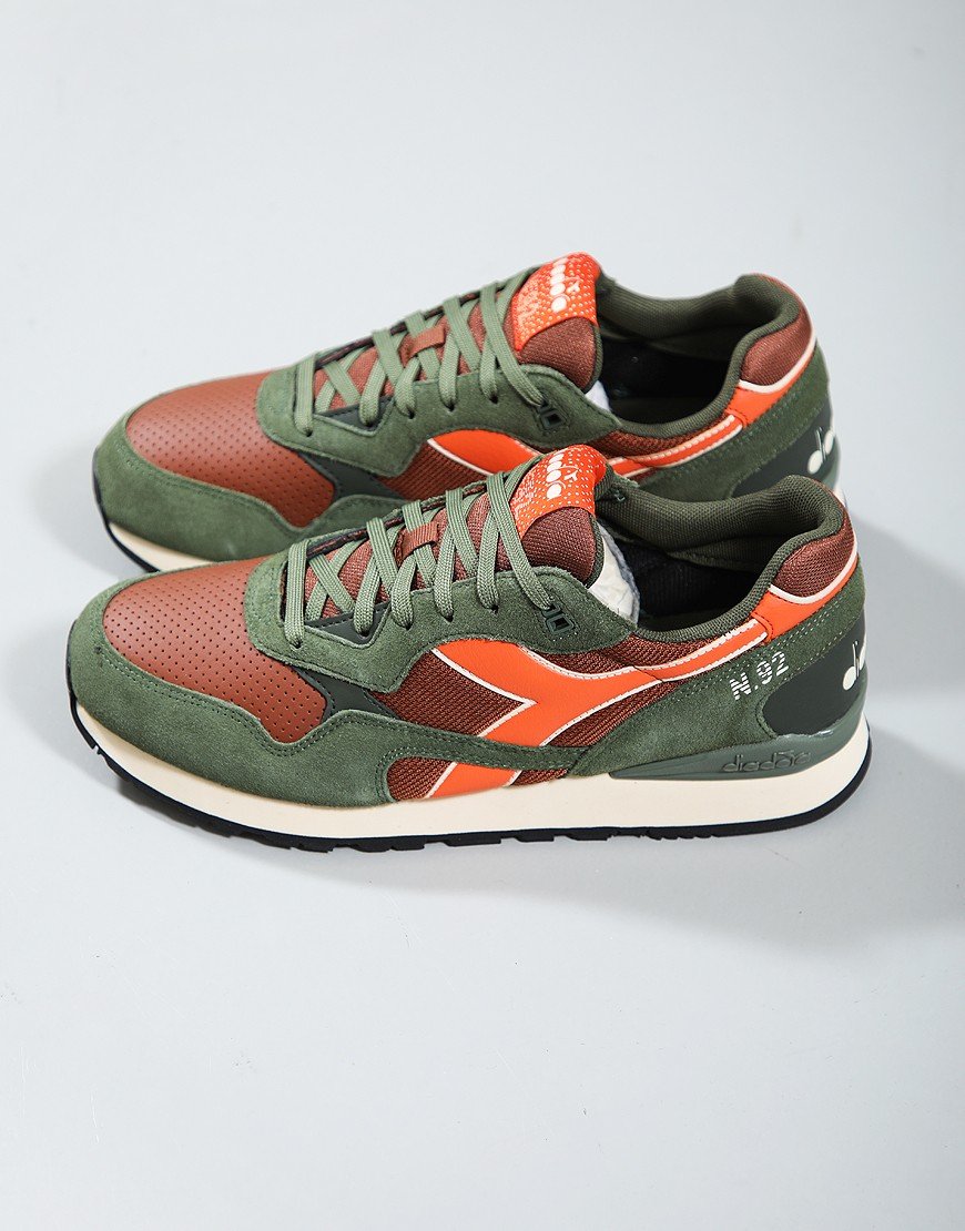 Diadora N.92 Advance Trainers Brown Oats