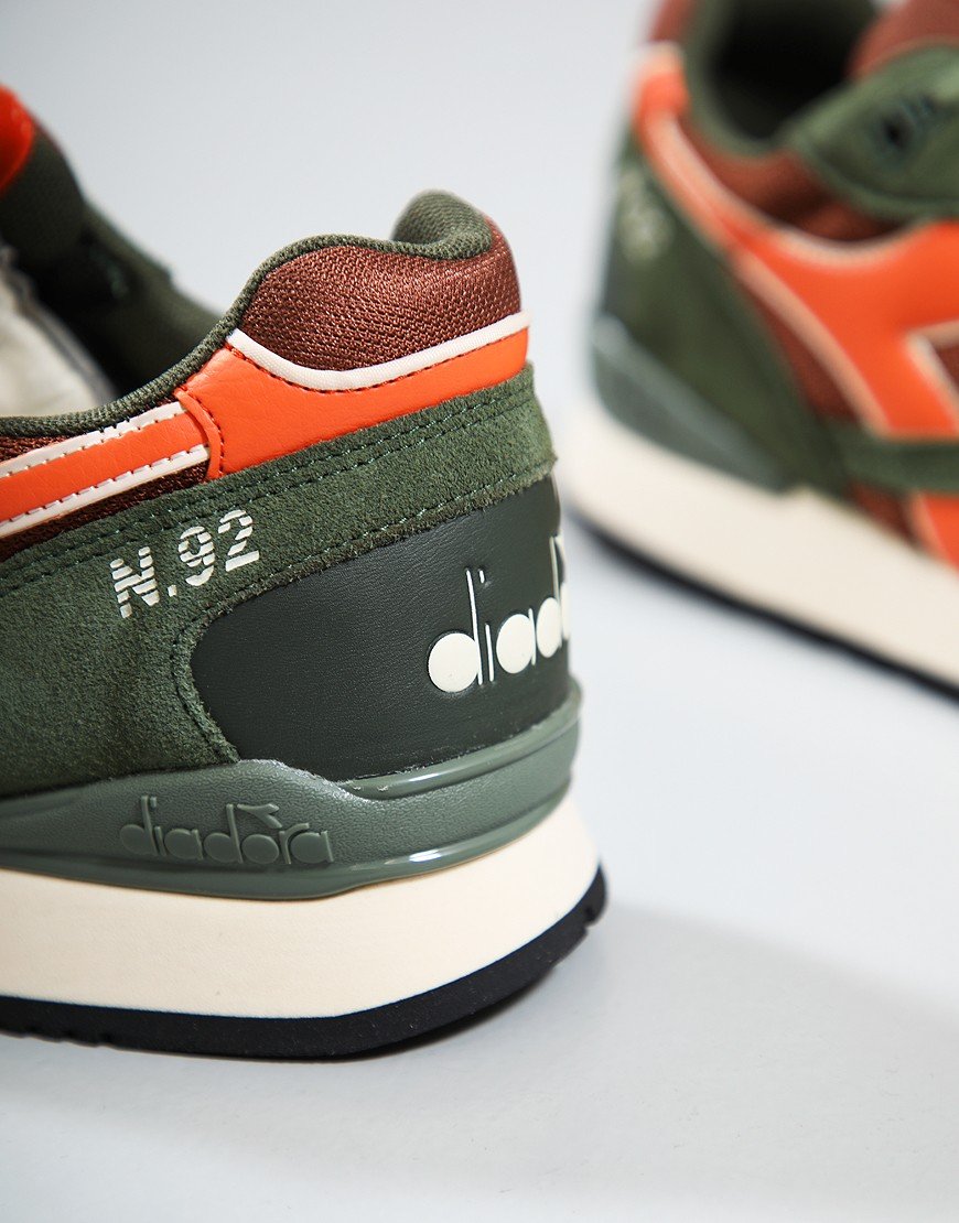 Diadora N.92 Advance Trainers Brown Oats