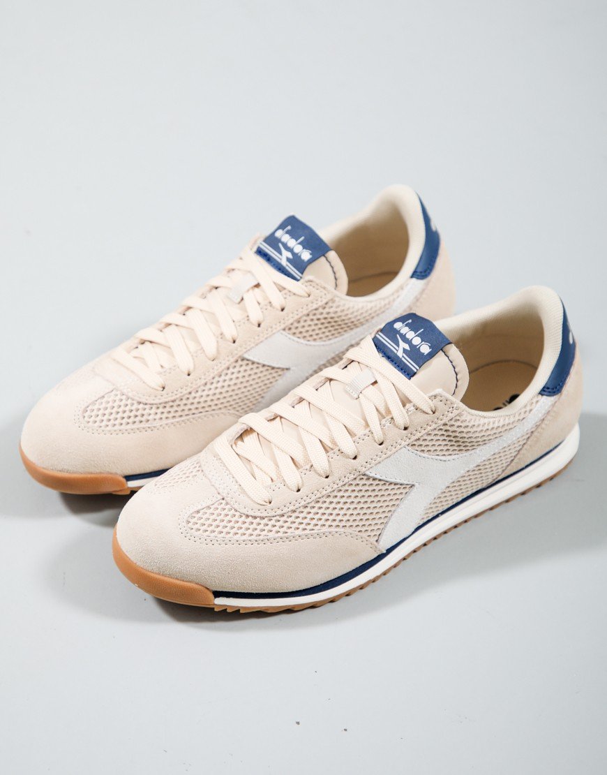 Diadora Cross Mesh Trainers Parchment