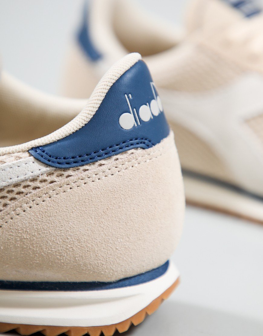 Diadora Cross Mesh Trainers Parchment