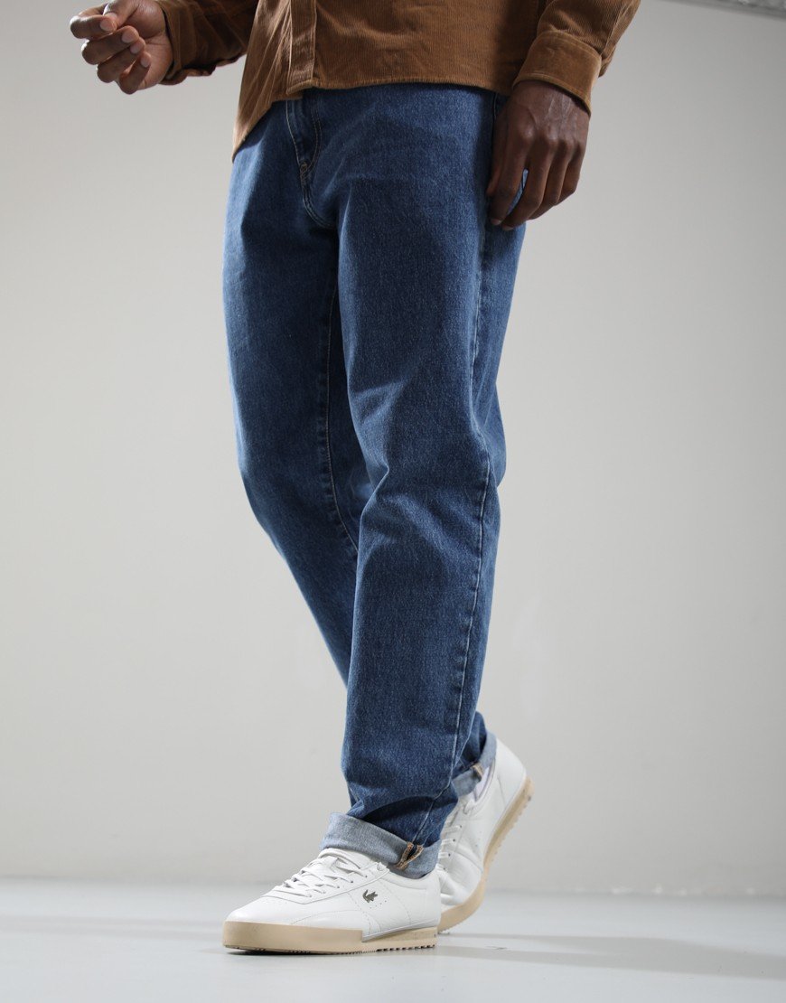 EDWIN Cosmos Pants Blue Mid Marble Wash