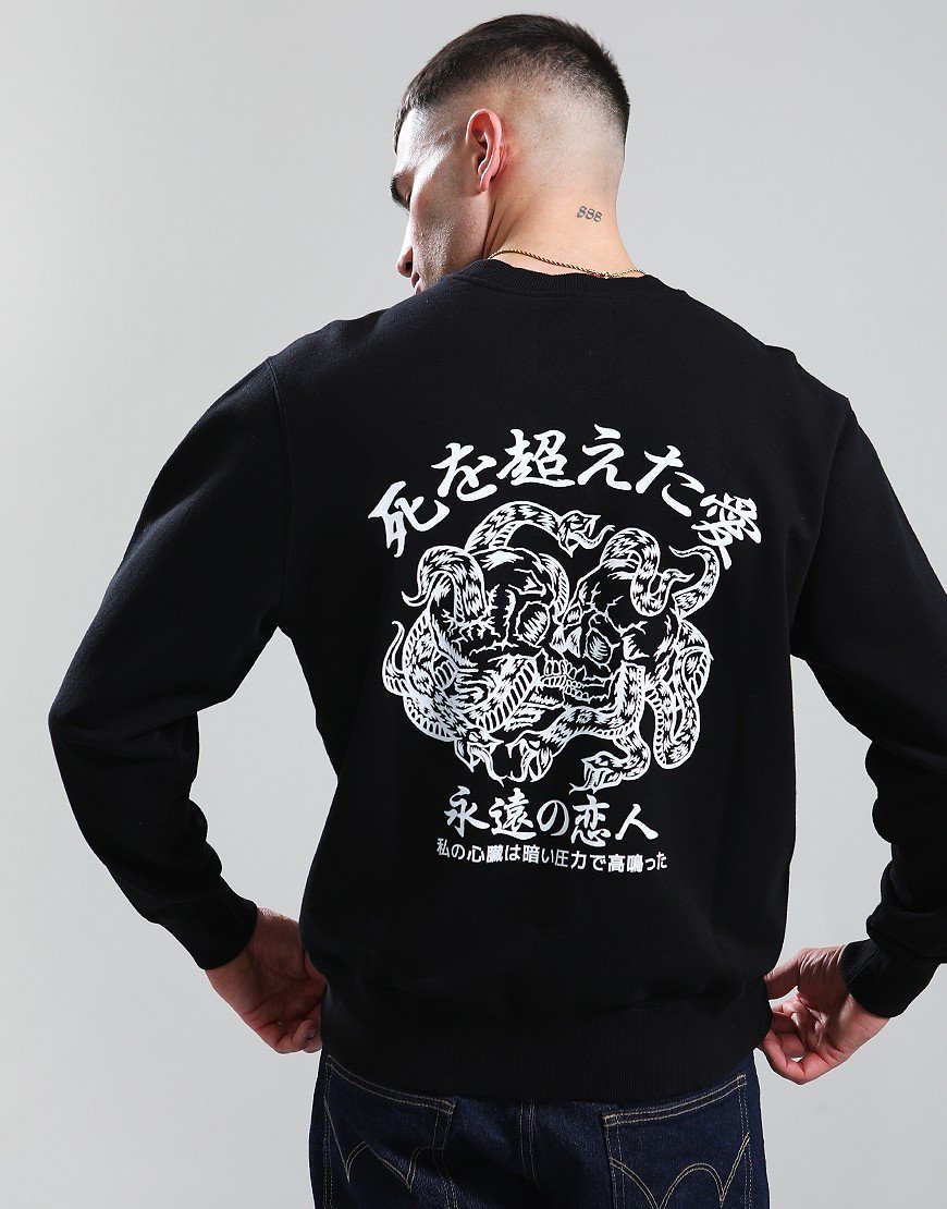 EDWIN Forever Lover Sweat Black