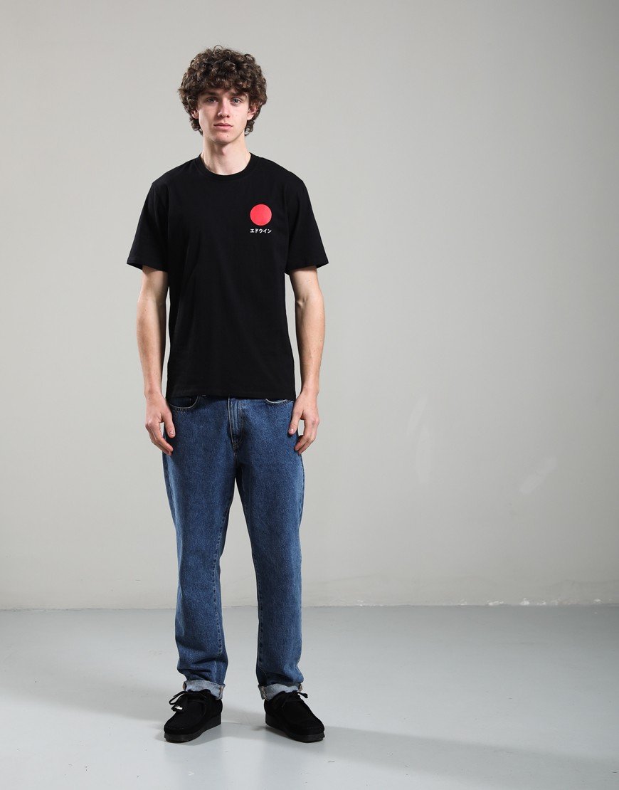 EDWIN Japanese Sun T-shirt Black