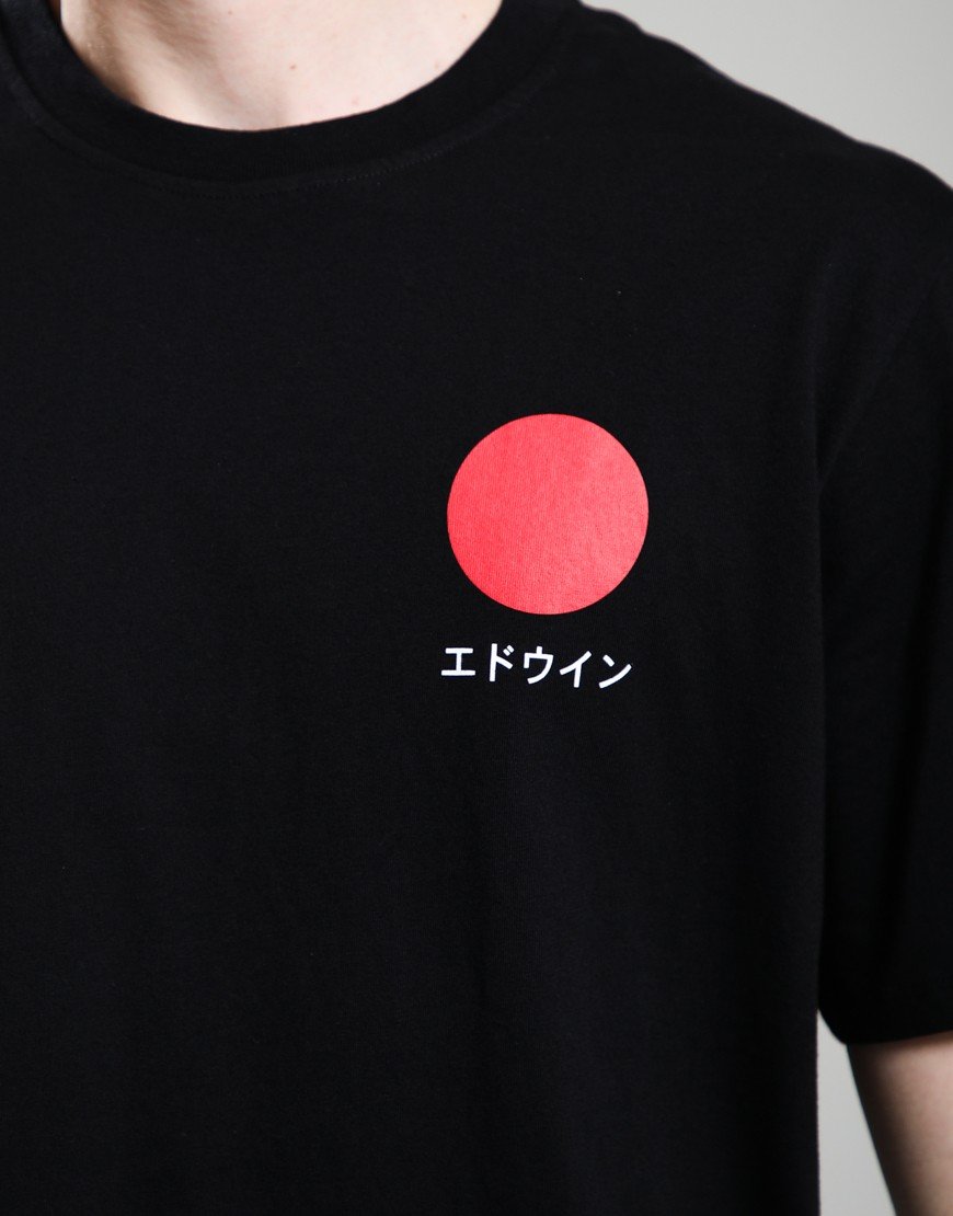 EDWIN Japanese Sun T-shirt Black