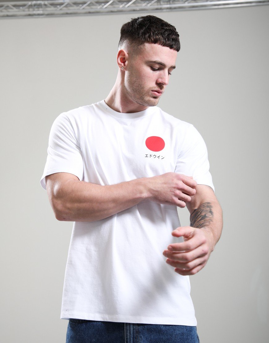 Edwin Japanese Sun T-Shirt White