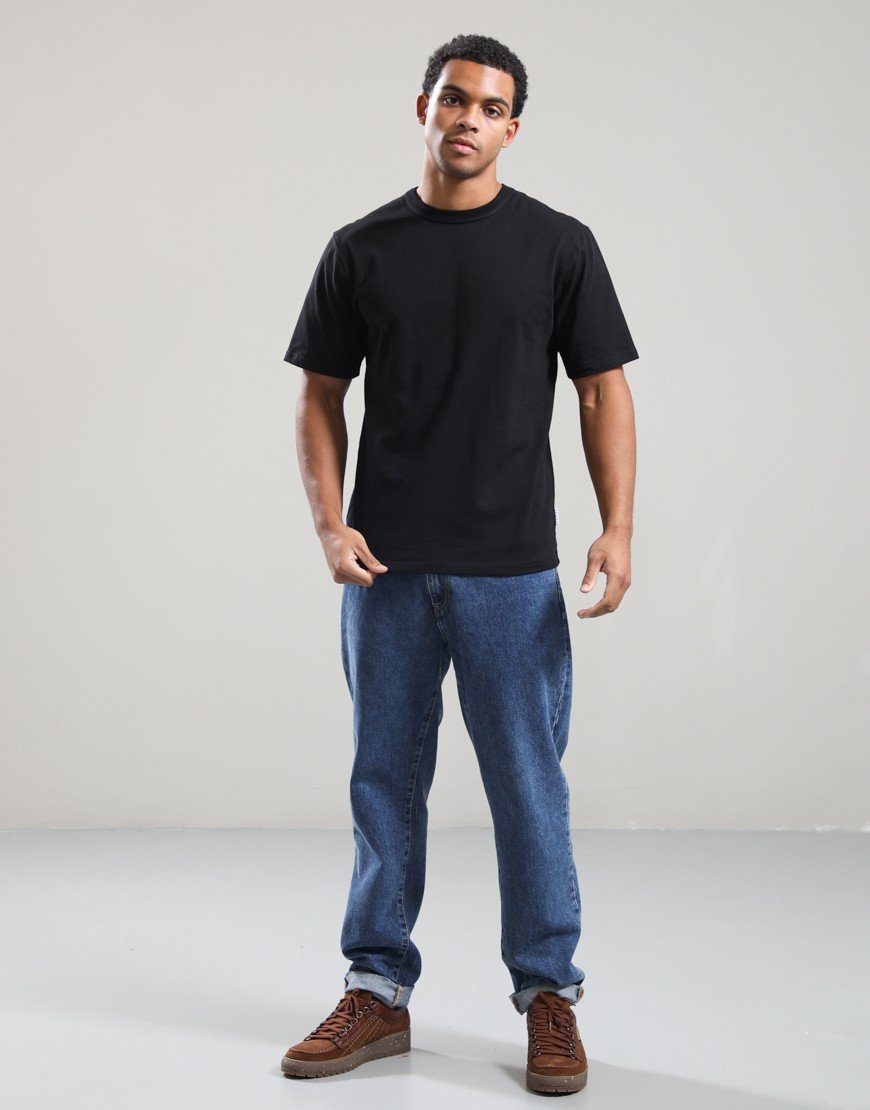 EDWIN Regular Basic T-Shirt Black