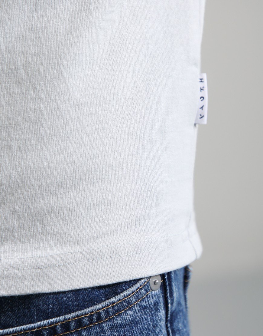 EDWIN Regular Basic T-Shirt Glacier Gray