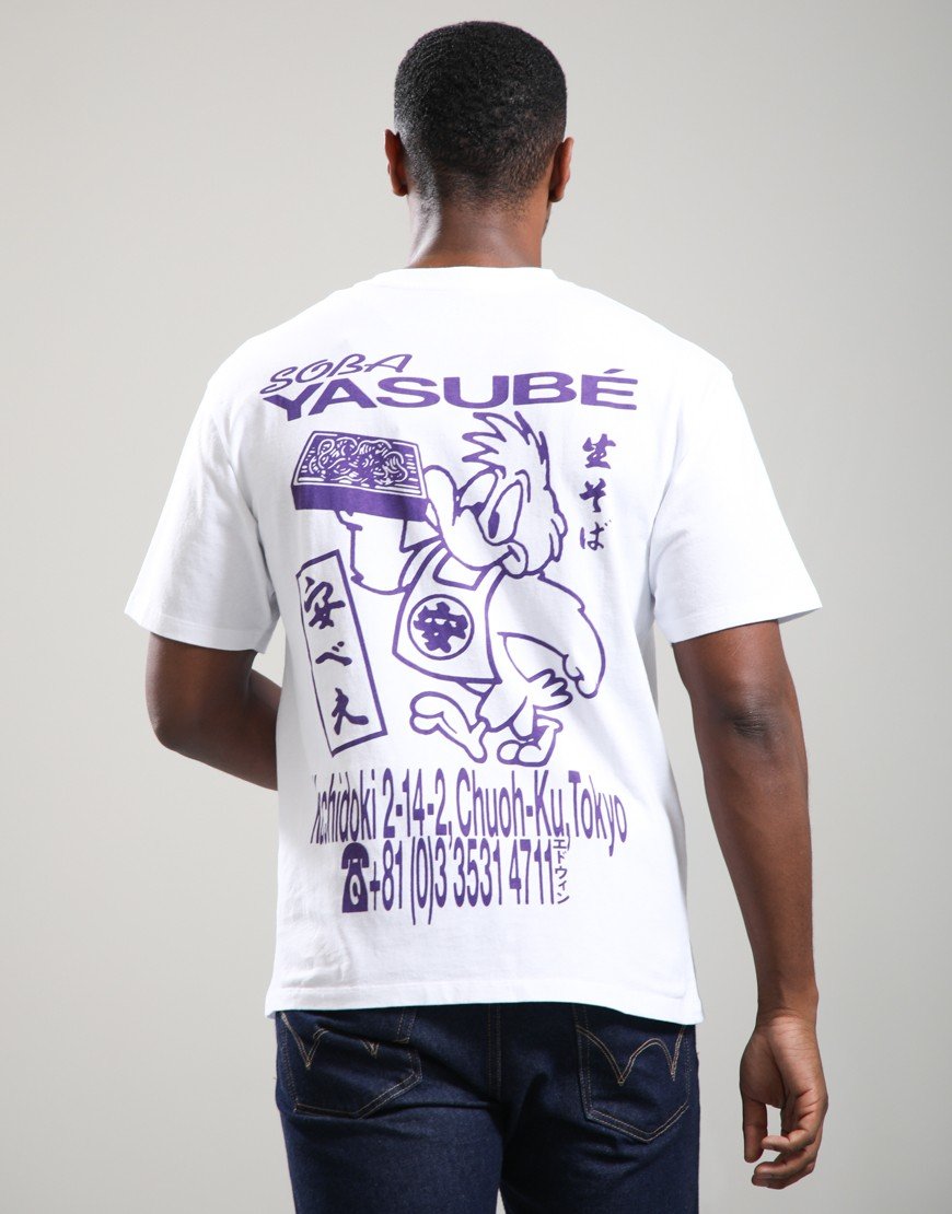 EDWIN Soba Yasube T-Shirt White