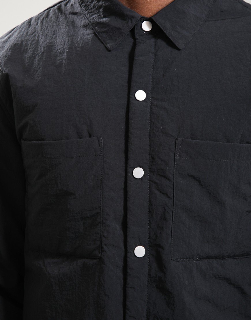 EDWIN Sphere Paddes Overshirt Black EDWIN Sphere Paddes Overshirt Black