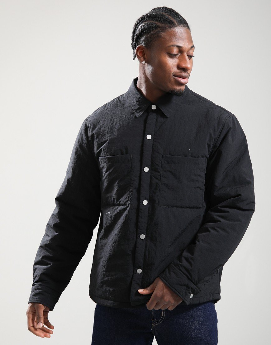EDWIN Sphere Paddes Overshirt Black EDWIN Sphere Paddes Overshirt Black