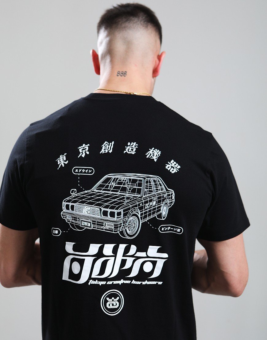 EDWIN Staff T-Shirt Black