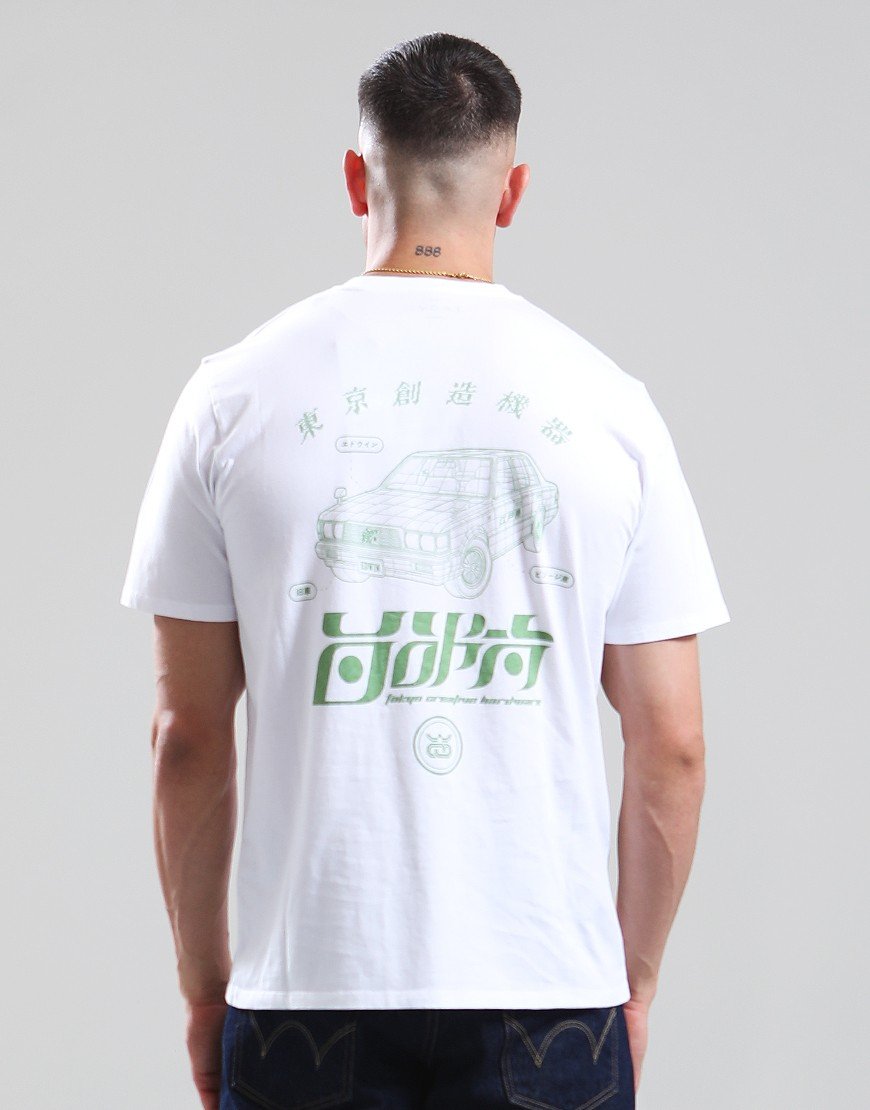 EDWIN Staff T-Shirt White