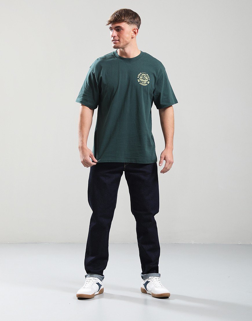 EDWIN Kaihara Tapered Stretch Denim Jeans Blue Rinsed EDWIN Kaihara Tapered Stretch Denim Jeans Blue Rinsed