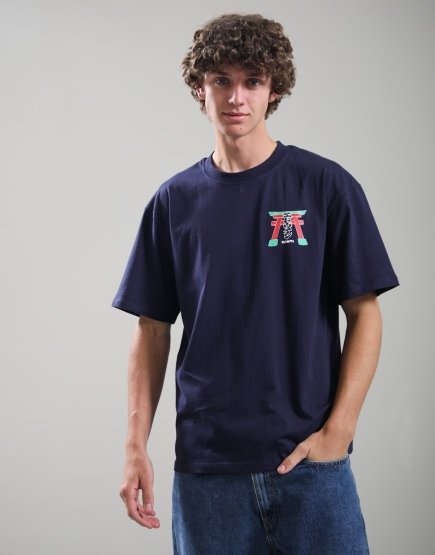 EDWIN Torii T-Shirt Maritime Blue