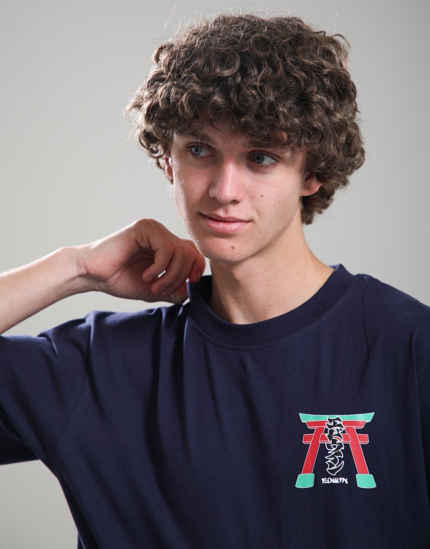 EDWIN Torii T-Shirt Maritime Blue