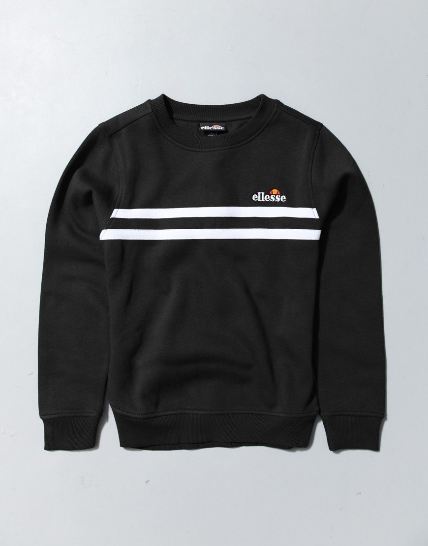 Ellesse Kids Gakona Crew Sweat Black