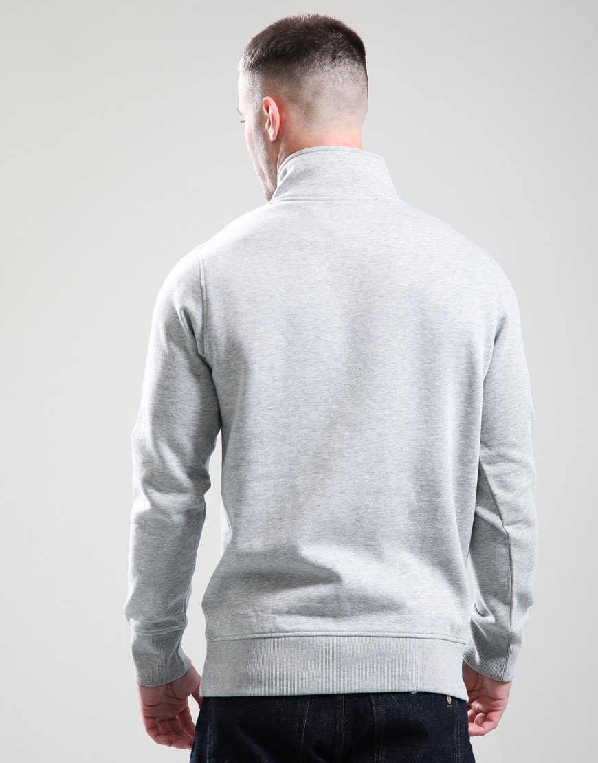 Ellesse Benevento 1/4 Zip Sweat Light Grey Marl