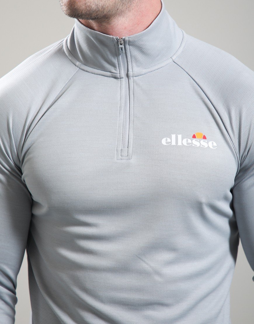 Ellesse Brandon 1/4 Zip Top Grey