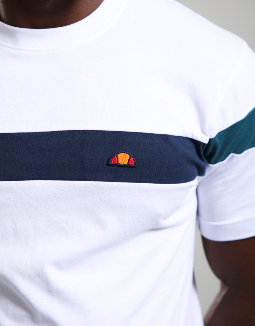 Ellesse Caserio T-Shirt White/Navy