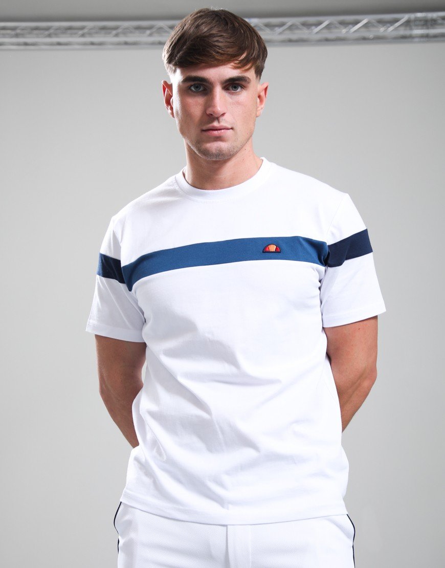Ellesse Caserio T-Shirt White/Blue