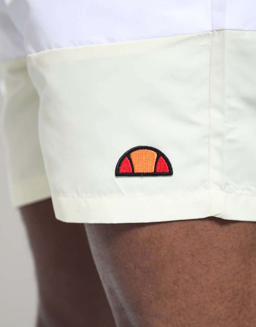 Ellesse Cielo Swim Shorts Black/White/Light Yellow