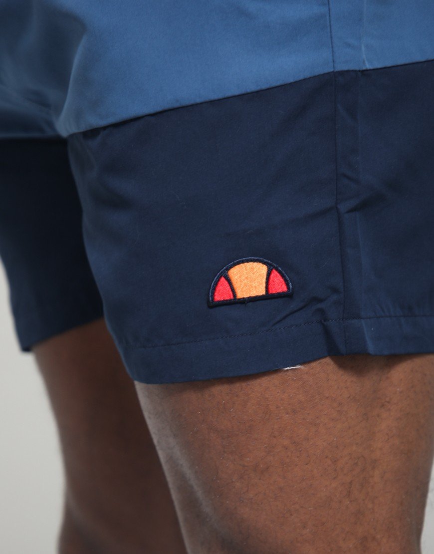 Ellesse Cielo Swim Shorts Off White/Blue/Navy