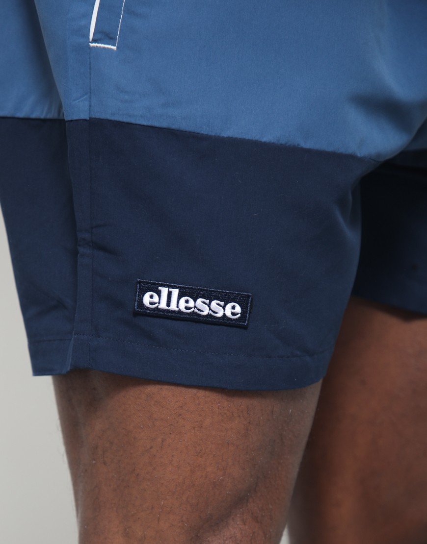 Ellesse Cielo Swim Shorts Off White/Blue/Navy